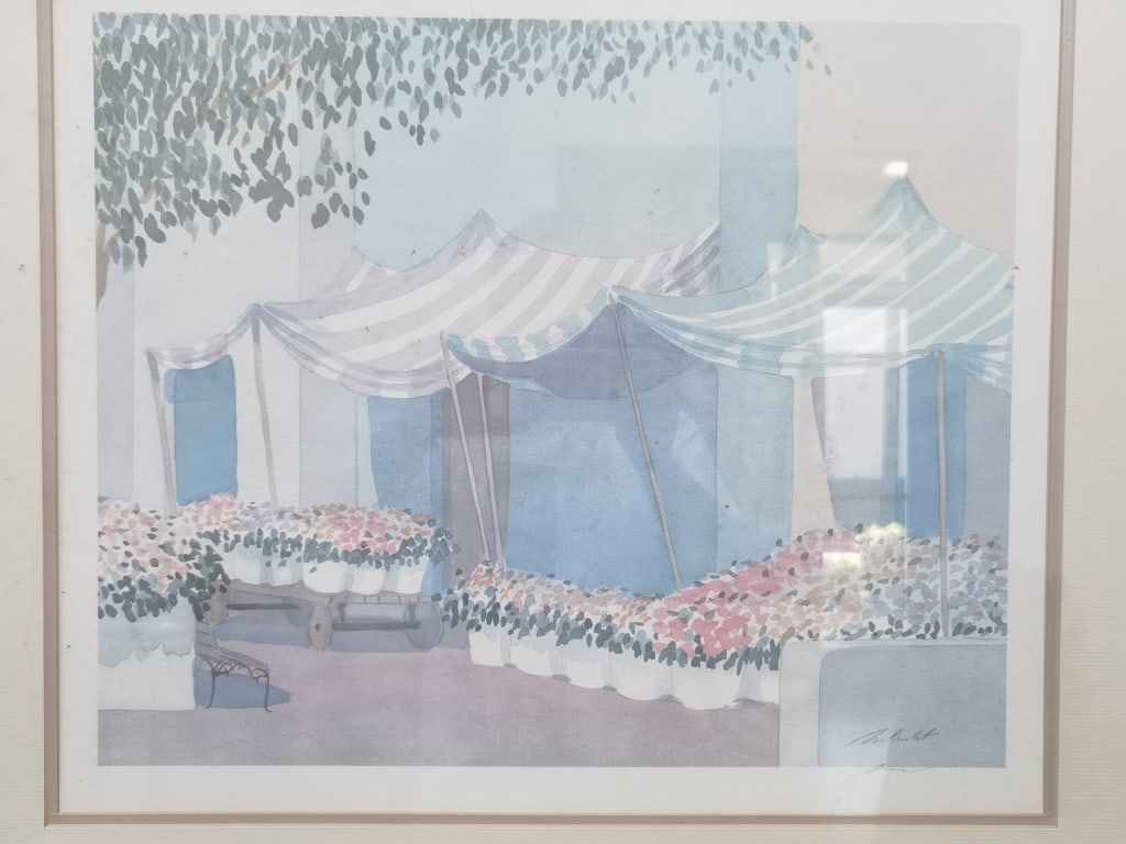 Signed Watercolor Print - 2