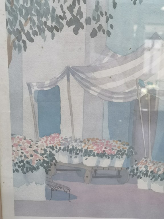 Signed Watercolor Print - 4