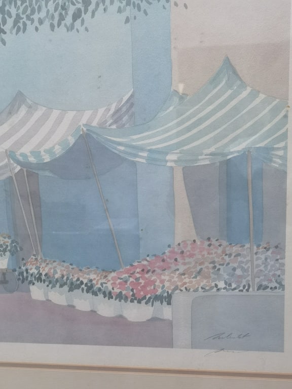 Signed Watercolor Print - 5