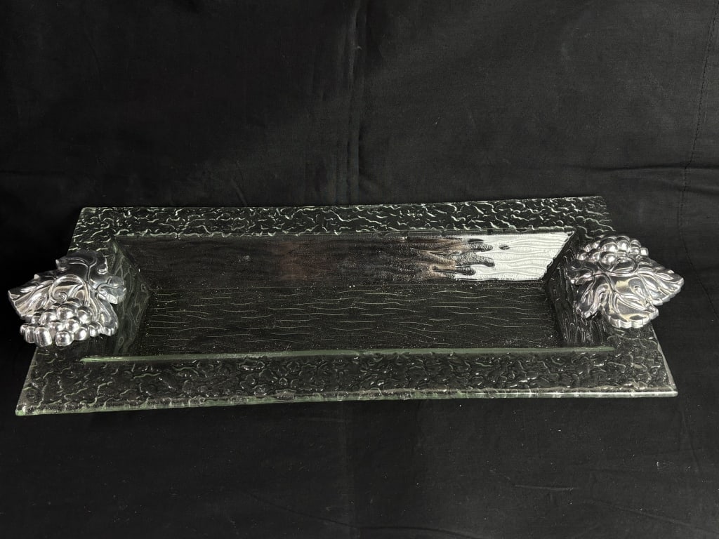 Arthur Court Grape Glass Platter (1 of 3)