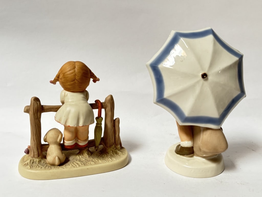 (2) Vintage Porcelain Figurines - 2