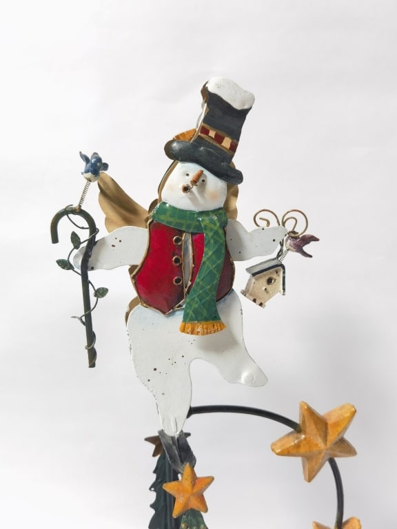 Costco Holiday Snowman Pendulum Swing - 2