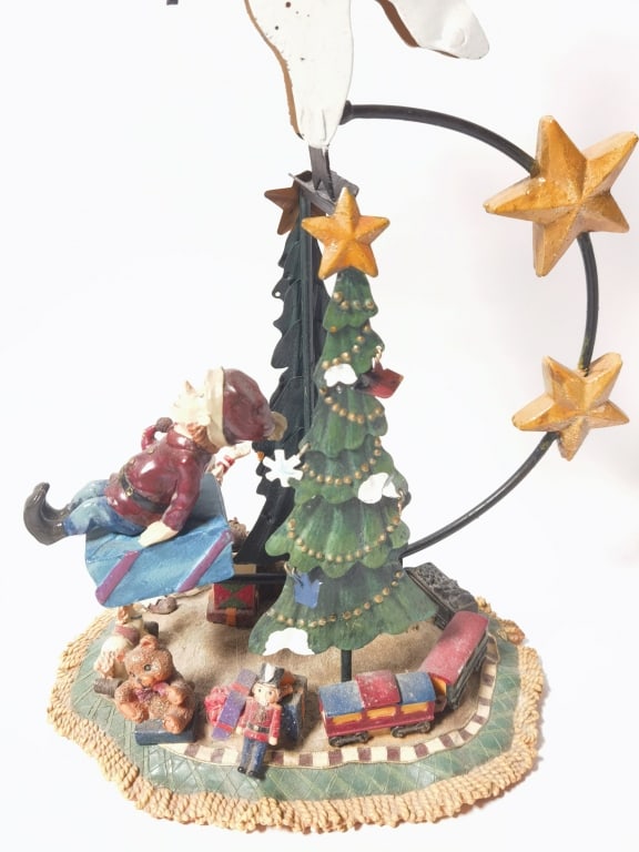 Costco Holiday Snowman Pendulum Swing - 3