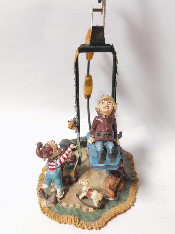 Costco Holiday Snowman Pendulum Swing - 4