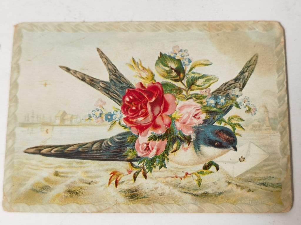 (4) Antique Postcards - 4