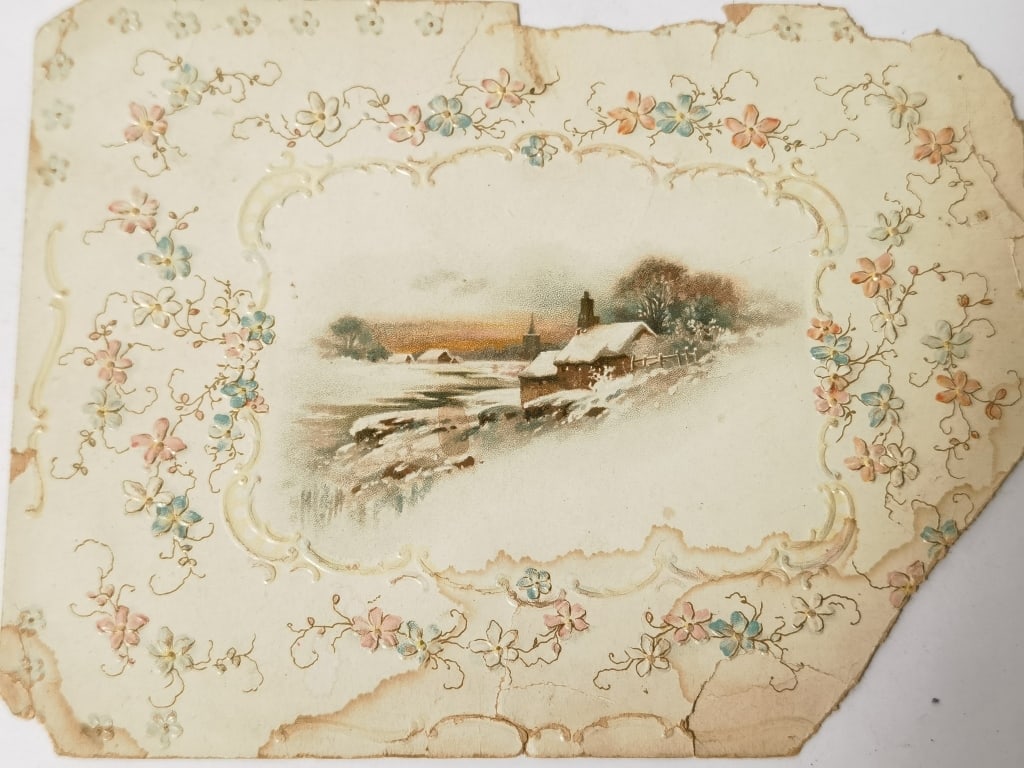 (4) Antique Postcards - 5