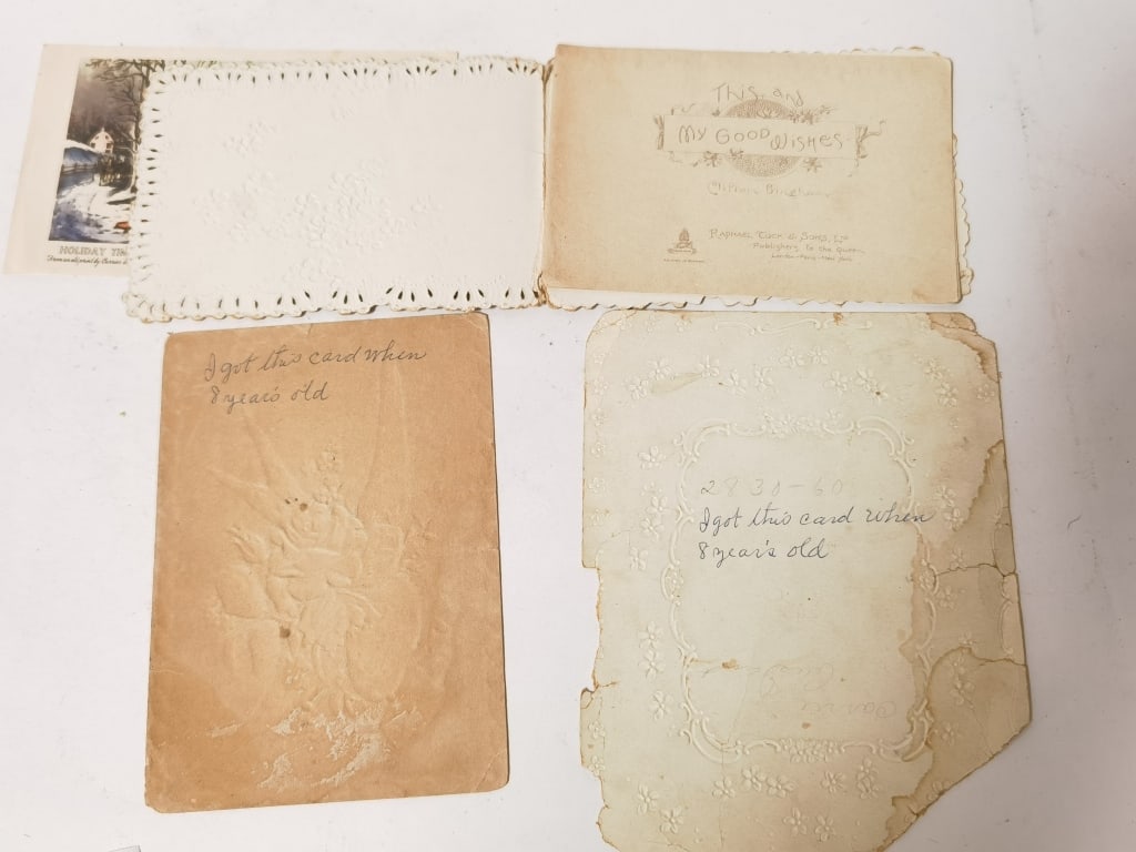 (4) Antique Postcards - 6