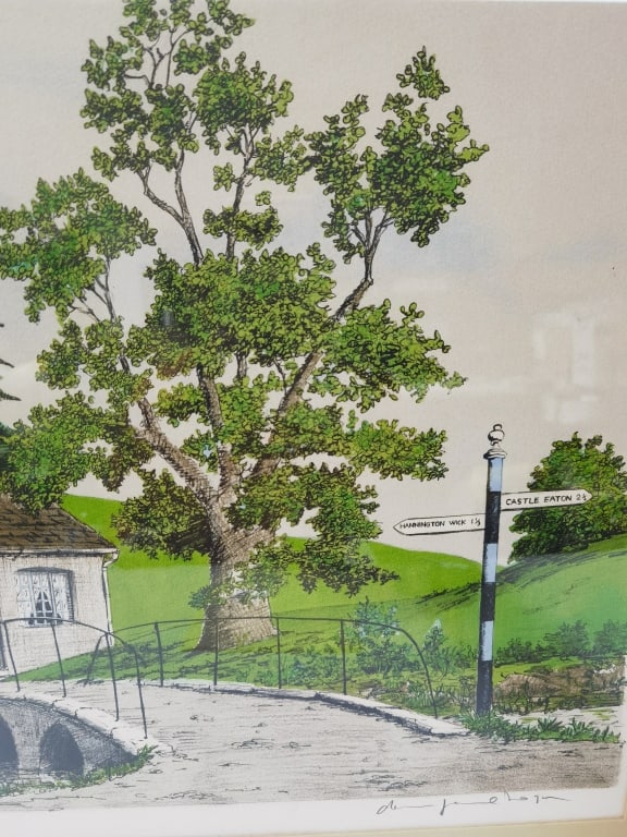 Limited Ed. Signed Landscape Etching Print - 3