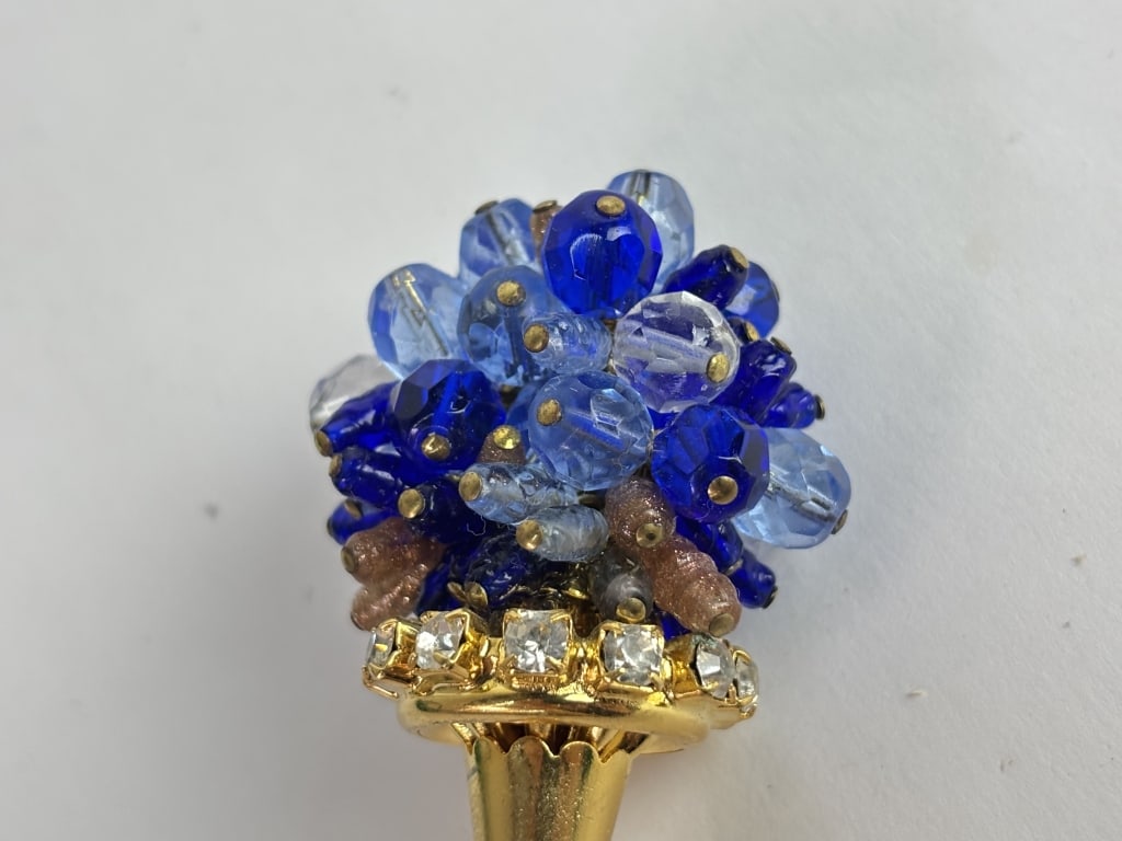 Blue Beads Decanter Stopper - 2