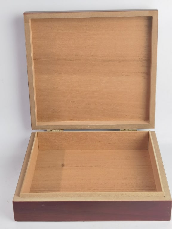 Vintage Cigar Box with Tools - 5