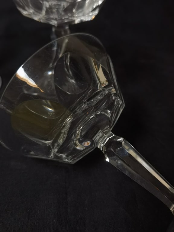 (3) Crystal Martini Glasses - 3