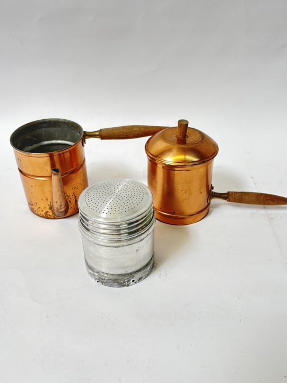 Vintage MCM Copper Espresso Maker - 2
