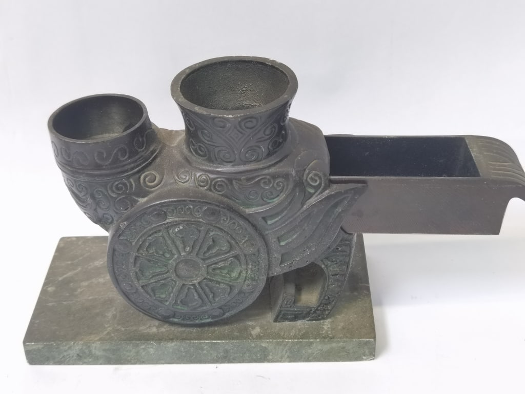 Asian Bronze Table Decor - 3