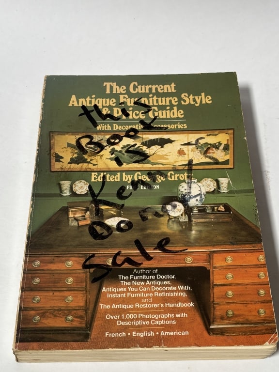 1979 The Current Antique Furniture Style & Price G: 1979 The Current Antique Furniture Style & Price Guide, 10.25in