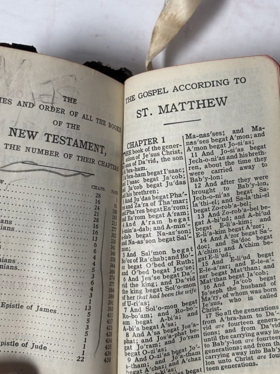 1946 New Testament Red Letter - 3