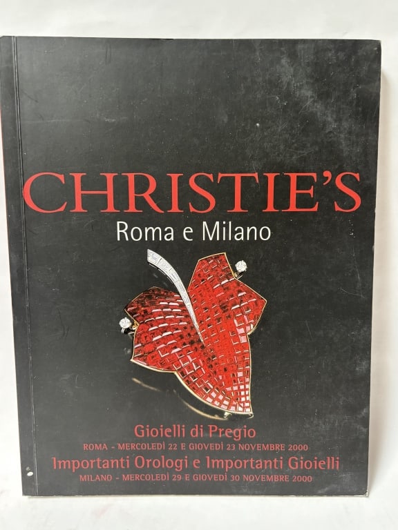 2000 Christie's Roma e Milano Gioielli di Pregio: 2000 Christie's Roma e Milano Gioielli di Pregio, 10.5in