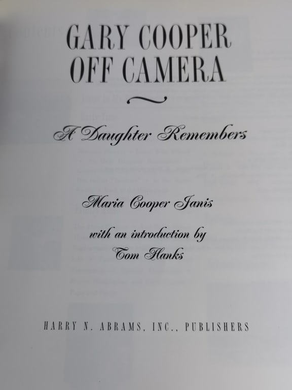 1999 Gary Cooper Off Camera - 3