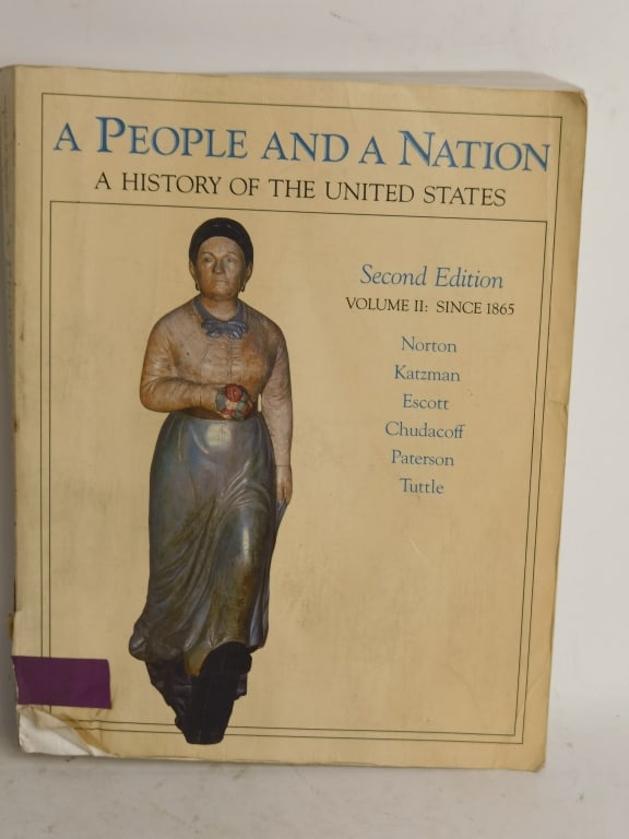 1986 A People and A Nation: 1986 A People and A Nation, 9 7/8in