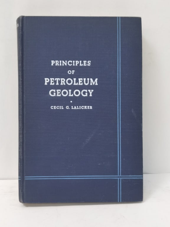 1949 Principles of Petroleum Geology: 1949 Principles of Petroleum Geology, 9.5in