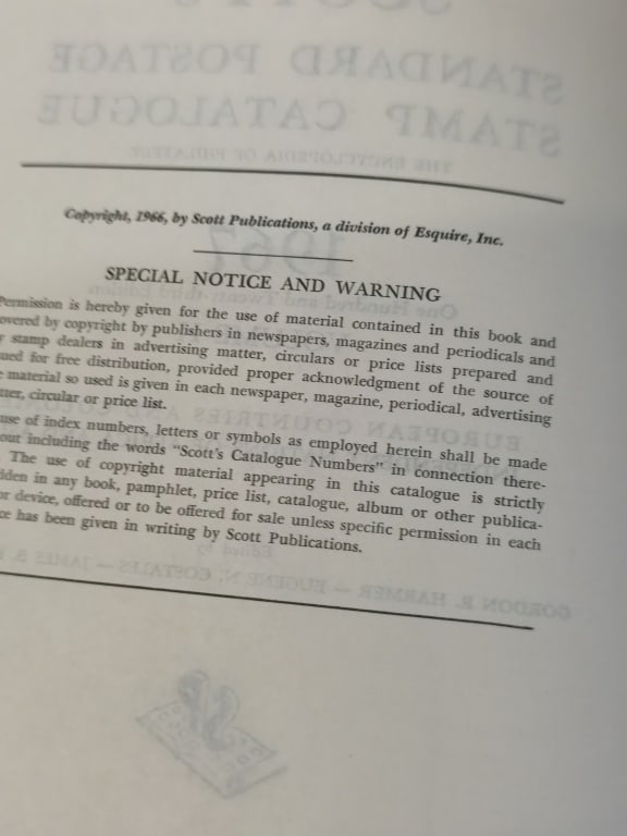 1966 Standard Postage Stamp Catalogue - 3