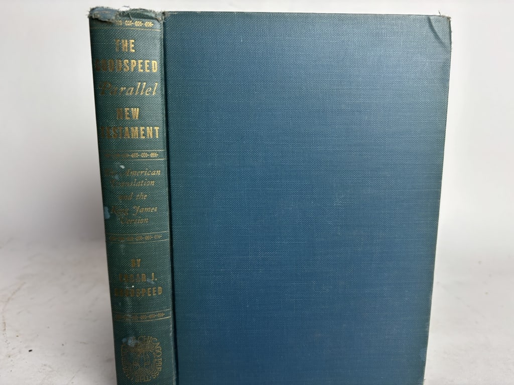 1943 The Goodspeed Parallel New Testament: 1943 The Goodspeed Parallel New Testament, 8in