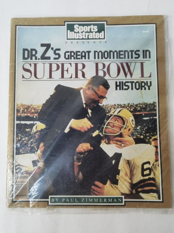 Sports Illustrated Dr. Z's Great Moments in Super: Sports Illustrated Dr. Z's Great Moments in Super Bowl History, 12in