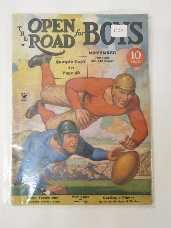 The Open Road for Boys, Nov. Issue: The Open Road for Boys, Nov. Issue, 11.5in