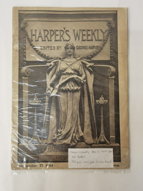 1904 Harper's Weekly, Dec. Issue: 1904 Harper's Weekly, Dec. Issue, 13.5in