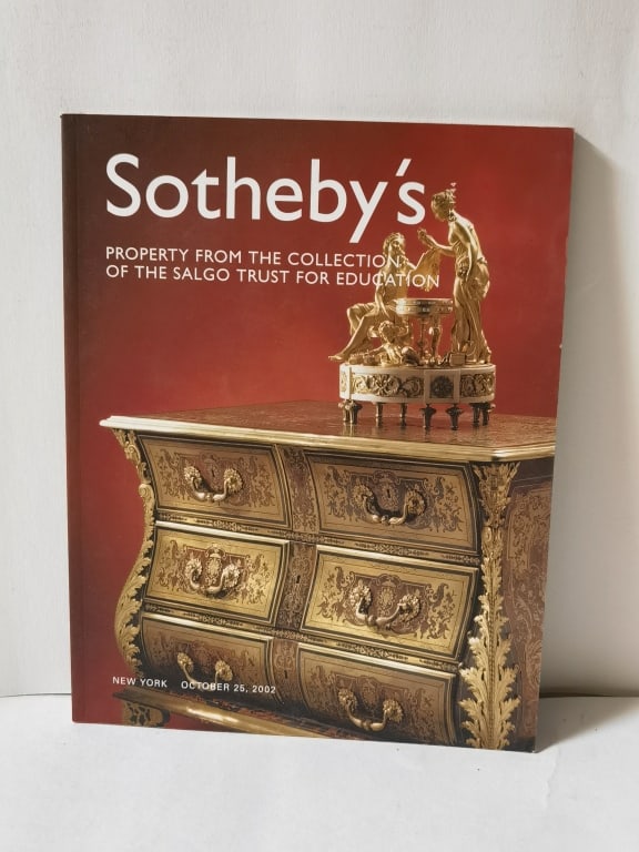 2002 Sotheby's Property From The Collection of the: 2002 Sotheby's Property From The Collection of the Salgo Trust for Education, 11in