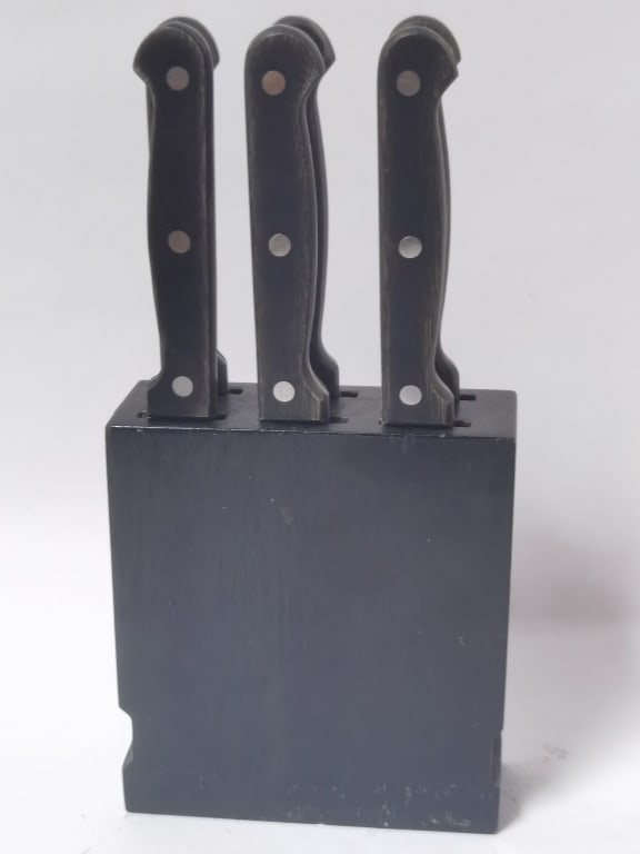 Set of L.C. Germain Knives: Set of L.C. Germain Knives, 8.5in by 4.5in