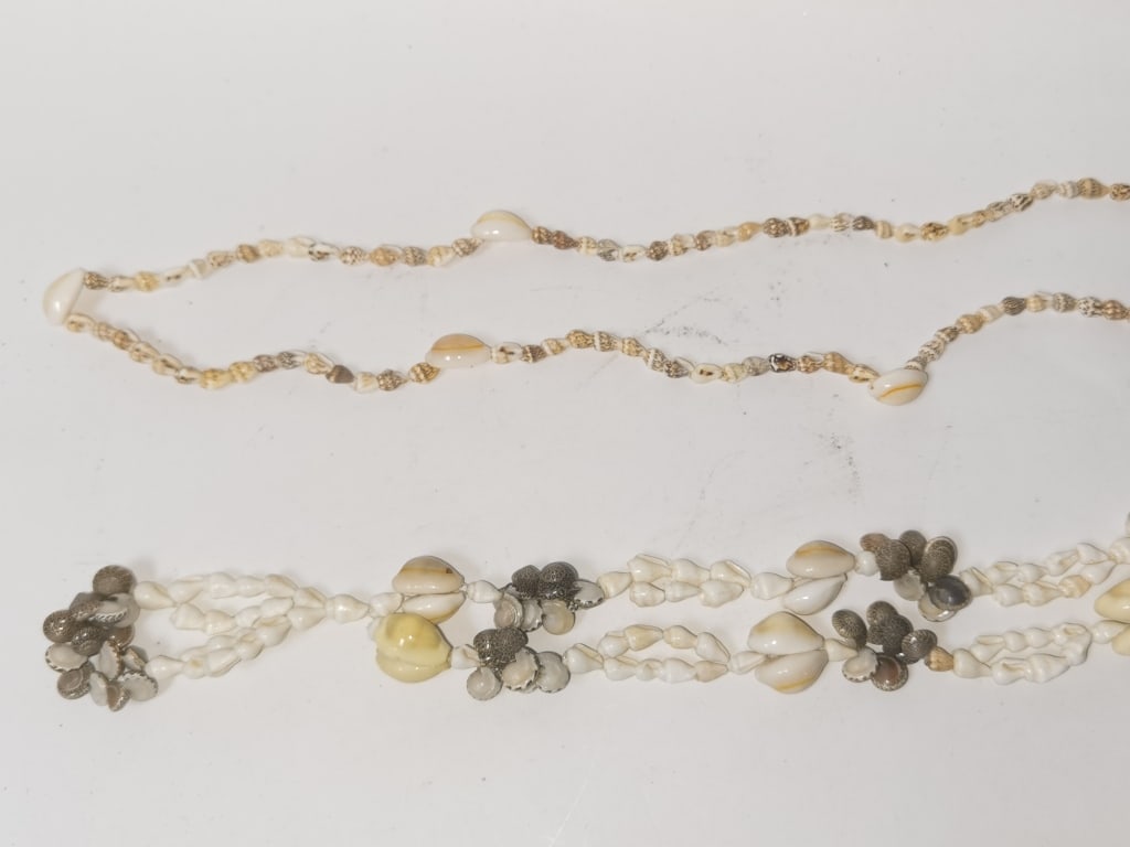 (2) Sea Shell Necklaces - 3