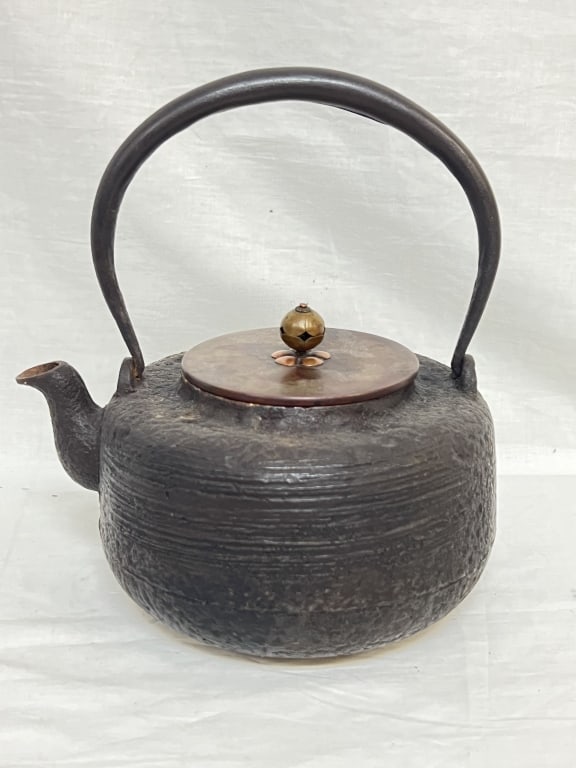 19th C. Japanese Metal Water Pot (1 of 3)