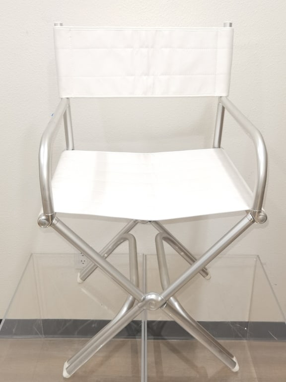 Forma Marine Folding Aluminum Boat Chair: Forma Marine Folding Aluminum Boat Chair, 35in by 19in by 20in