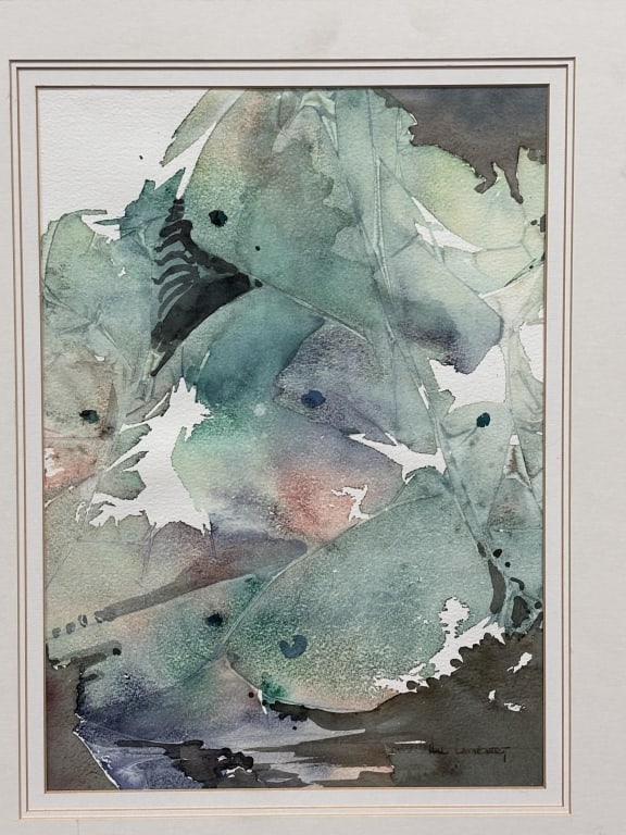 Vintage Watercolor Painting, Signed Hal Lambert: Vintage Watercolor Painting, Signed Hal Lambert, 18in by 16in