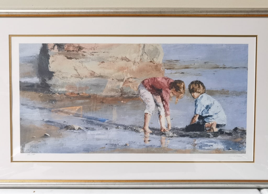 Limited Ed. Elaine Hughes Print: Limited Ed. Elaine Hughes Print, 202/400, 42.25in by 26in