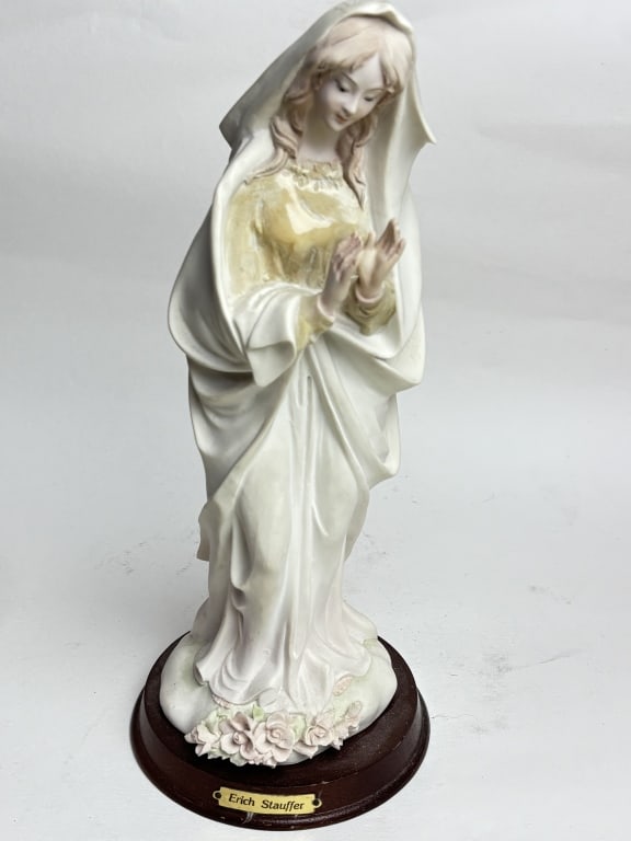 1988 Erich Stauffer Pucci Madonna Sculpture (1 of 6)