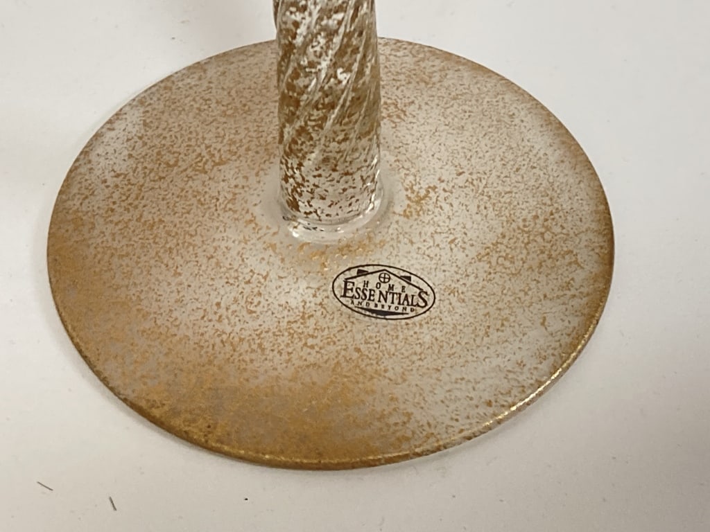 (2) Home Essentials Red Voltare Glasses - 4