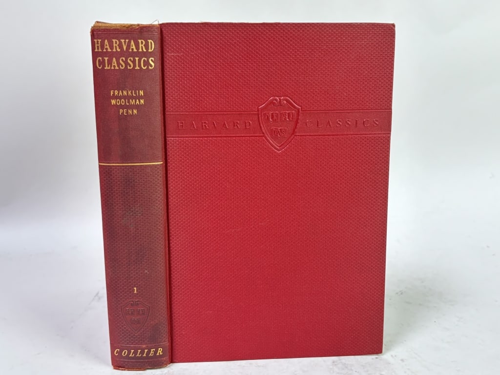 1937 Harvard Classics: Franklin/Woolman/Penn, Vol.: 1937 Harvard Classics: Franklin/Woolman/Penn, Vol. I, 8.75in by 5.75in