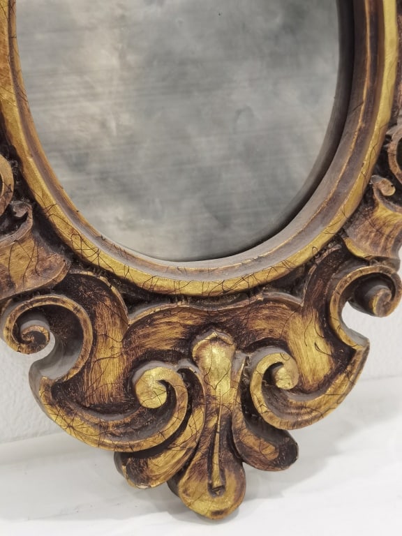 Gilt Frame Wall Mirror - 4