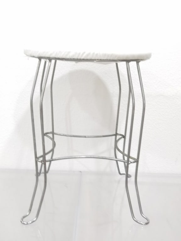 Vintage Stool: Vintage Stool, 18in by 14in