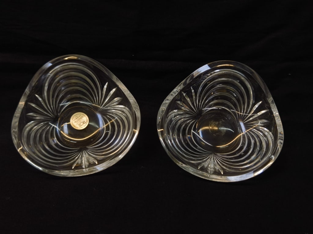 Pr. of RCR Italy Crystal Bowls (1 of 3)