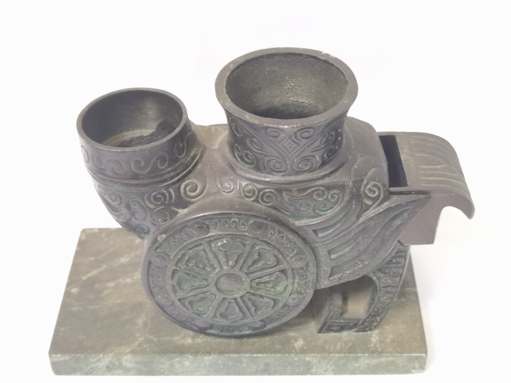 Asian Bronze Table Decor - 2