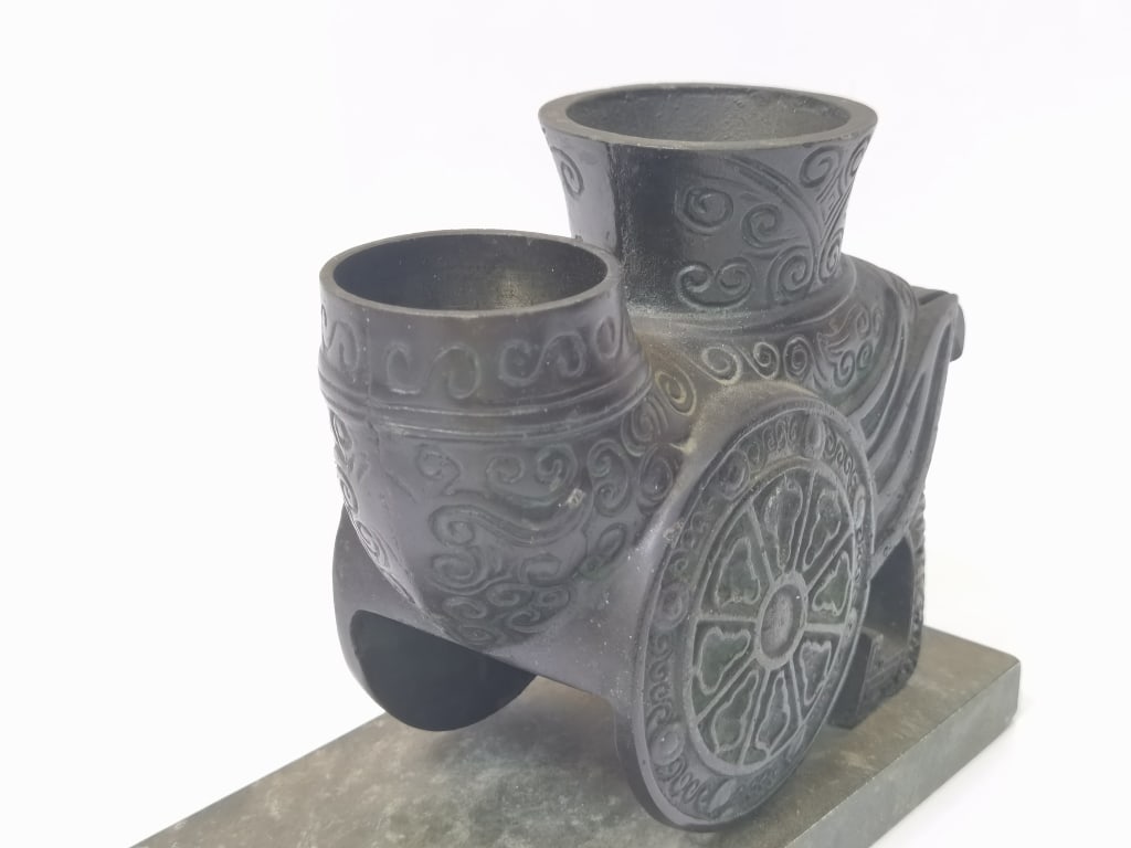 Asian Bronze Table Decor - 4