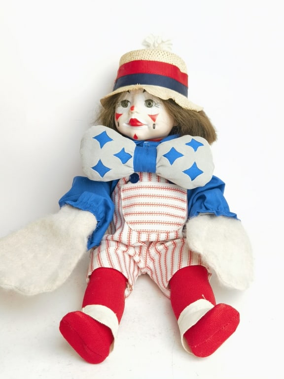 Vintage Effanbee Clown Doll (1 of 2)