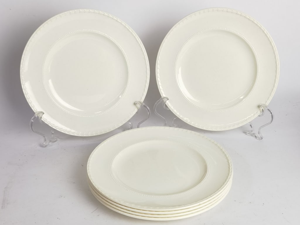 (6) Vintage Wedgwood Porcelain Colonial Plates (1 of 3)