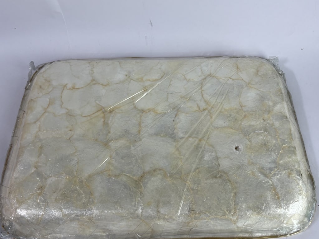 Capiz Shell Serving Tray and Accessory Set - 4
