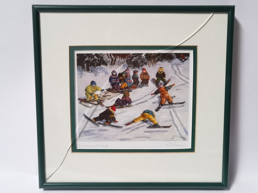P.R. Paquin "L'apprentissage" Print (1 of 4)