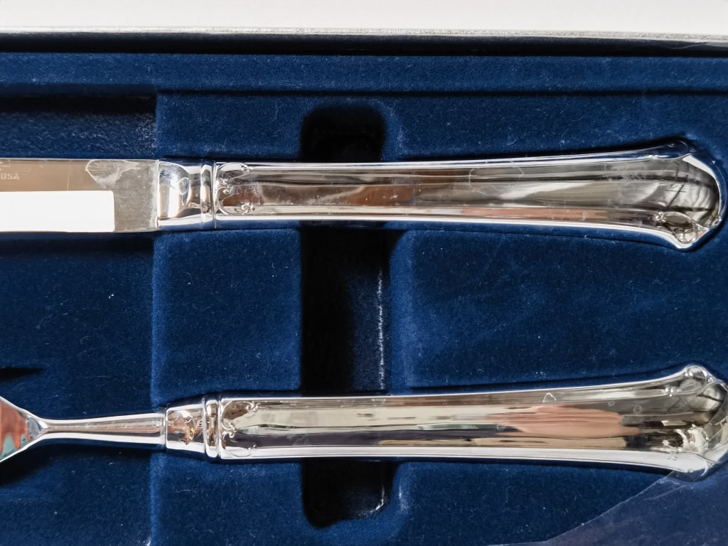 Towle "Silverplated" Carving Set - 3