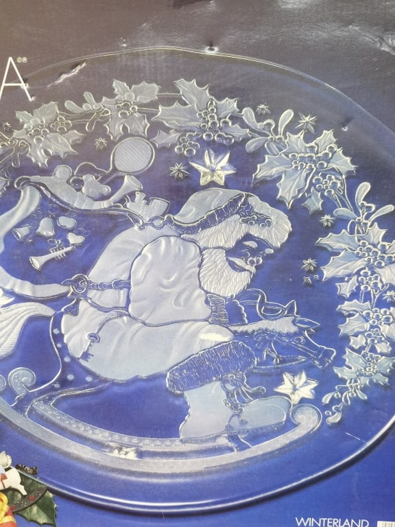 Vintage Studio Nova Winterland Cake Plate - 3