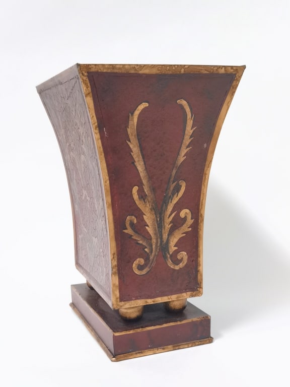 Neoclassical Style Toleware Planter - 2